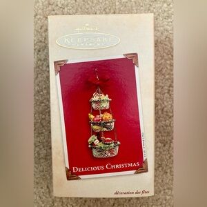 Hallmark Keepsakes 2003 “Delicious Christmas” Ornament